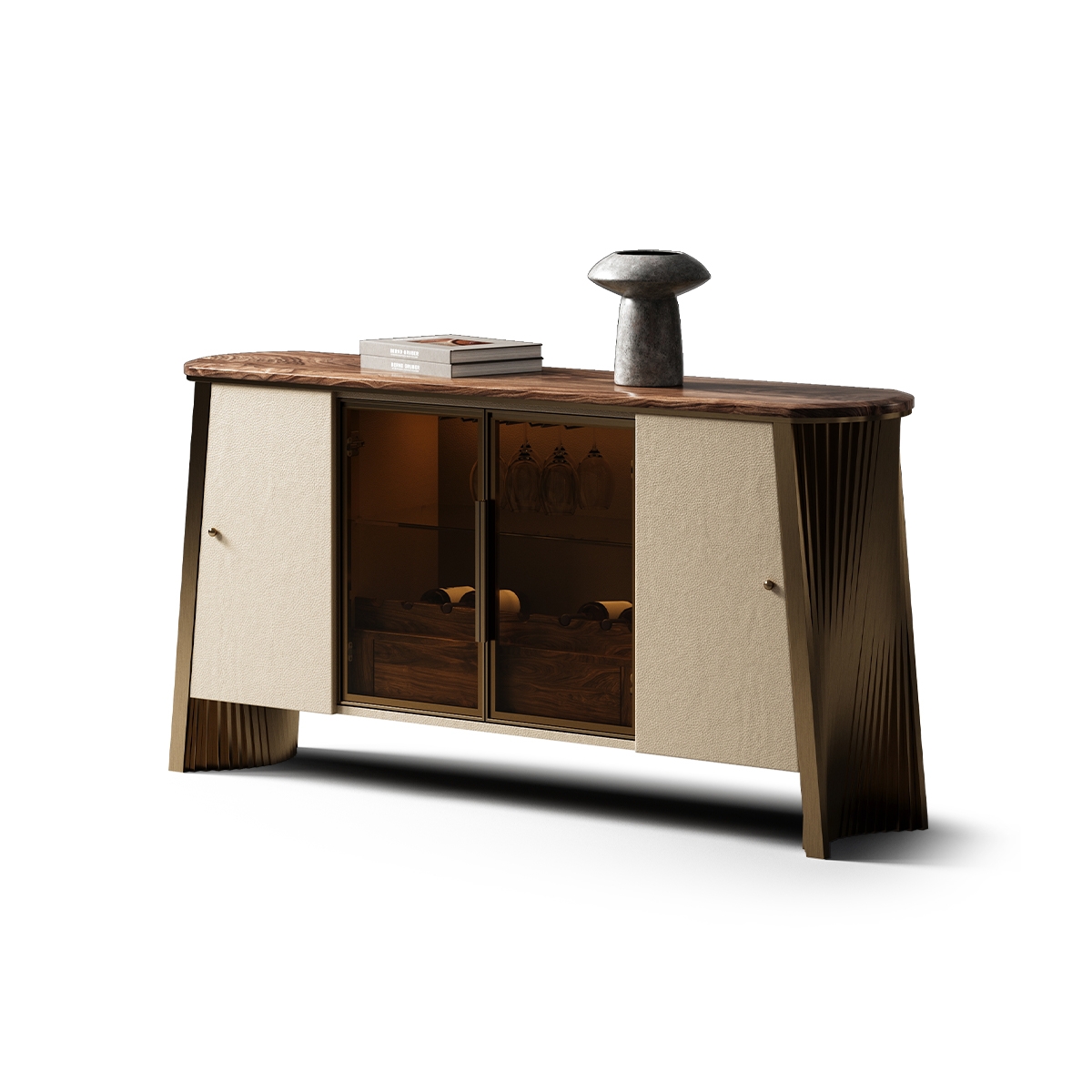 Fan sideboards