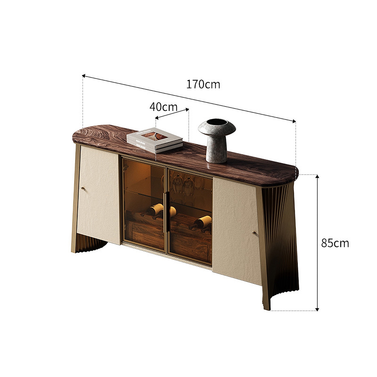 Fan sideboards