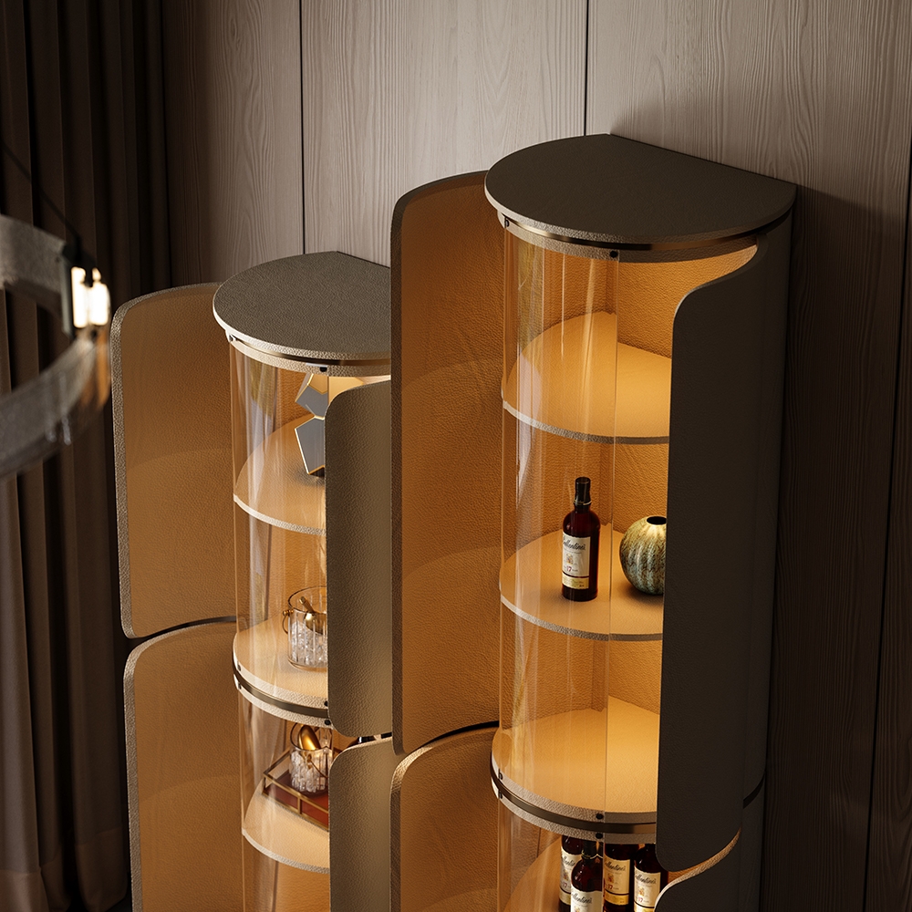 Pillar Decorative cabinet