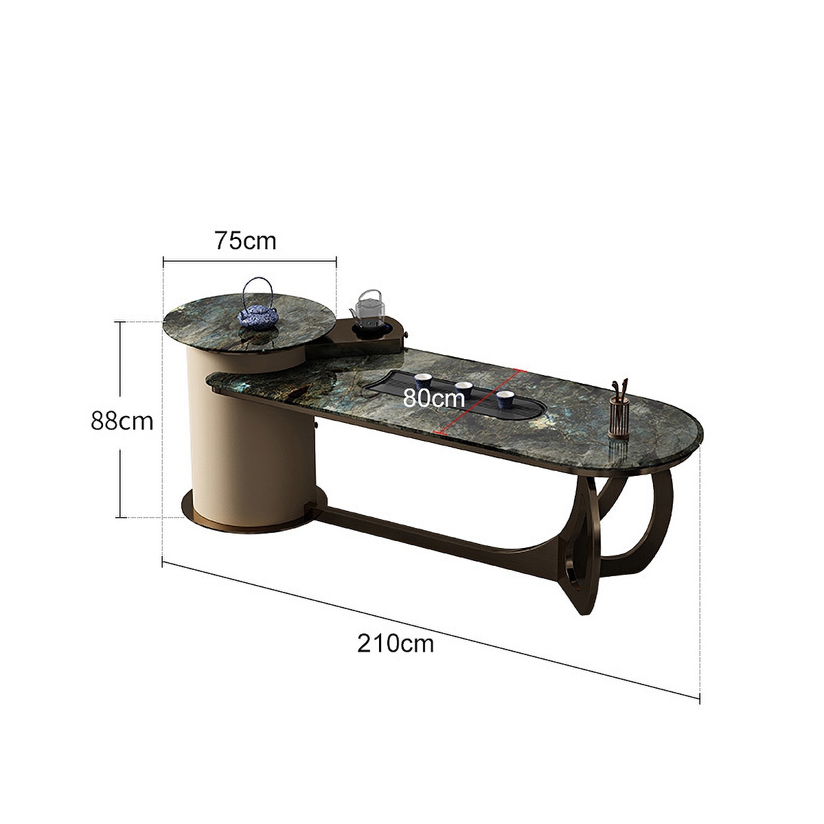 Rhombic Tea Service