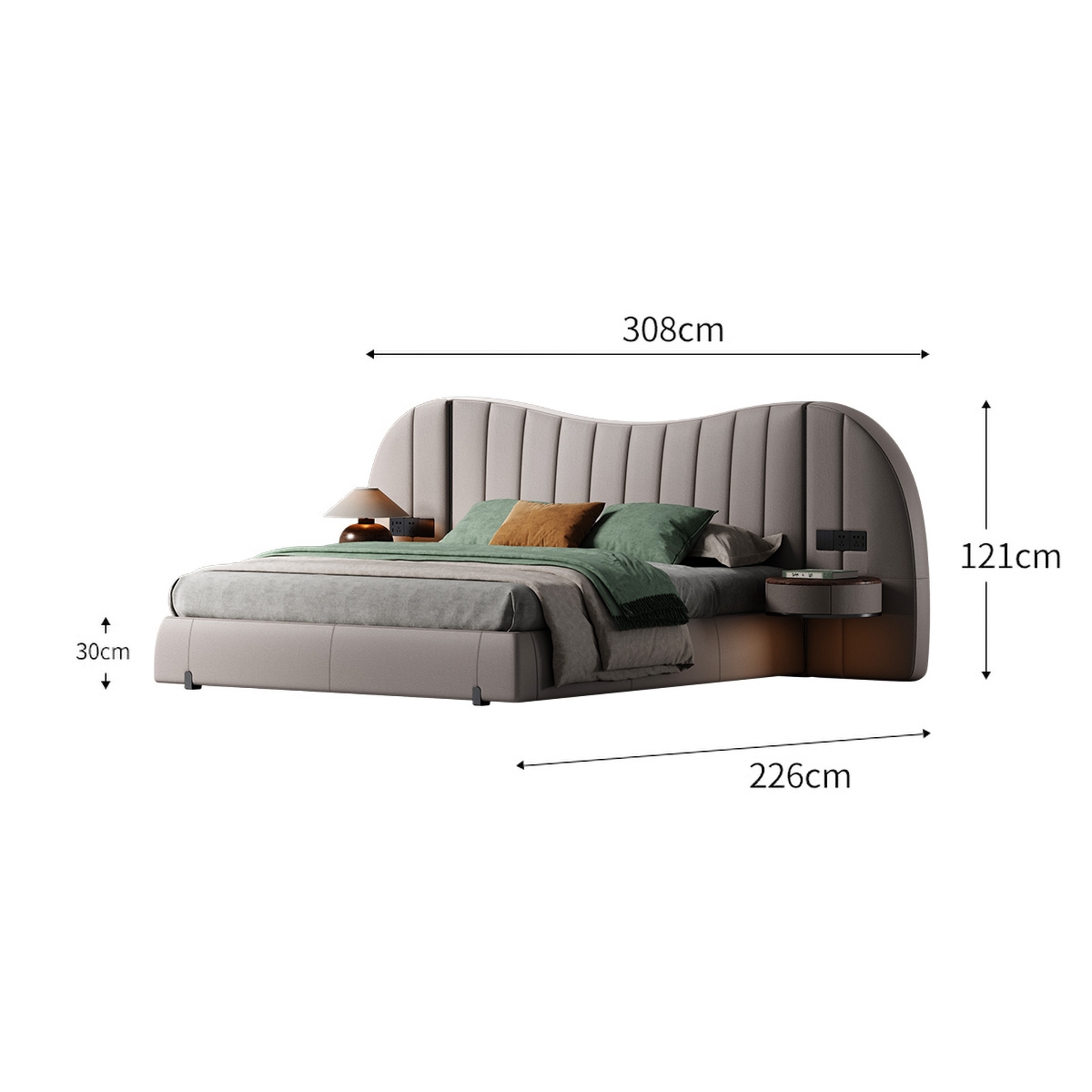Lofty Mountains Bed