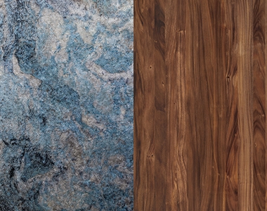 Starry Sky Blue/South American Walnut