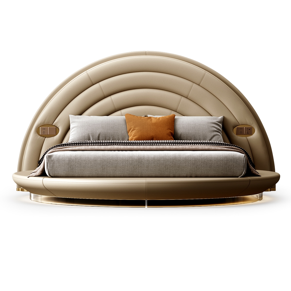Tactful bed
