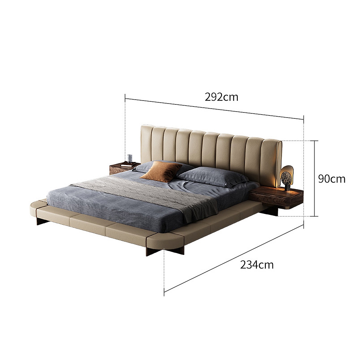 Whole bed