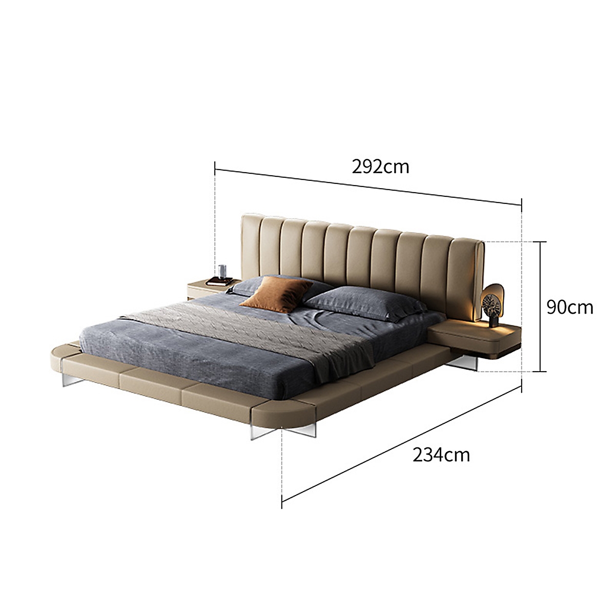Whole bed