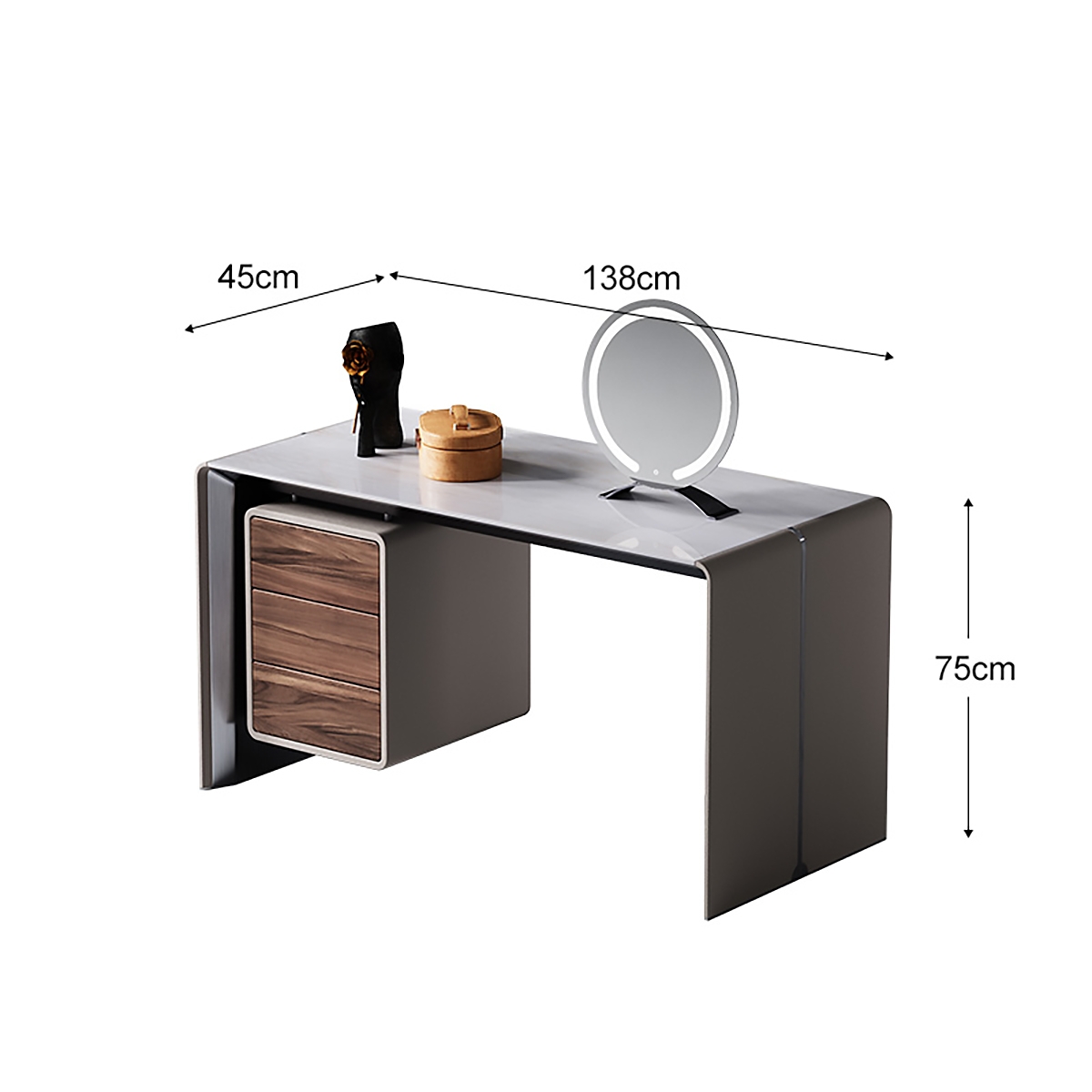 Kunlun Mountains Dressing Table