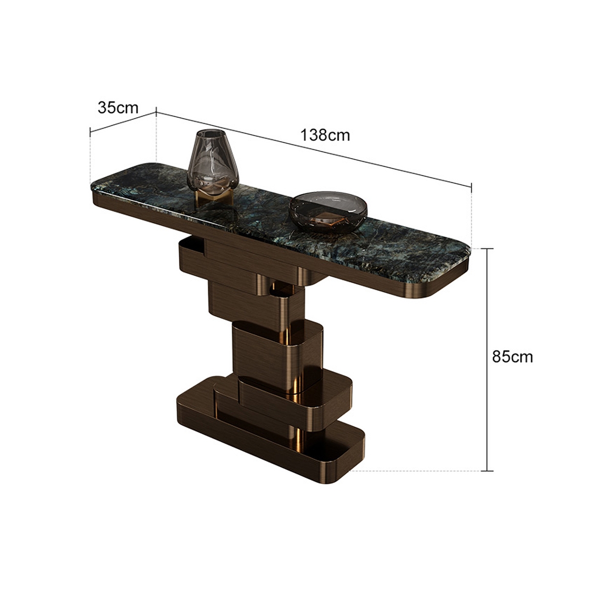 Rock Console Table