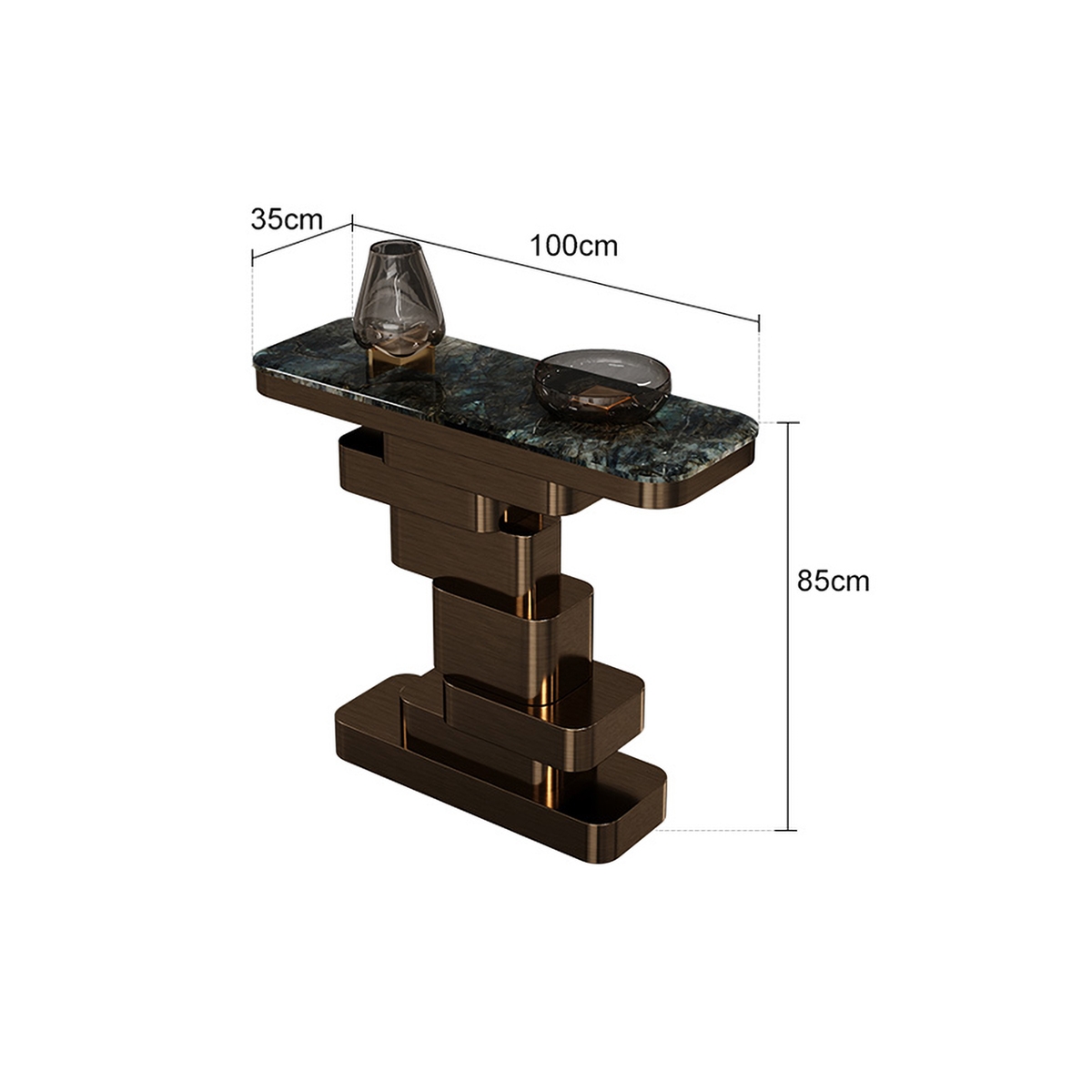 Rock Console Table