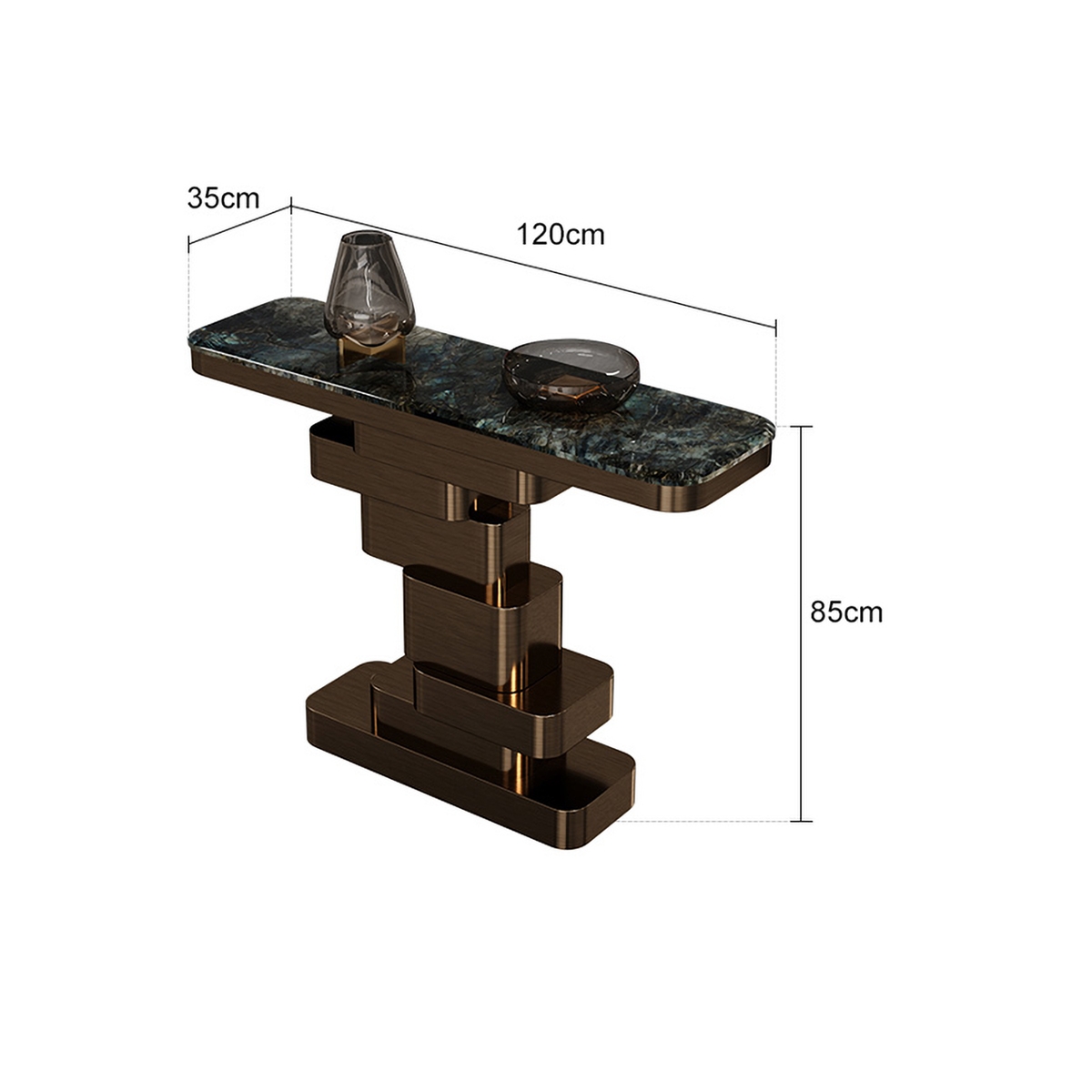 Rock Console Table