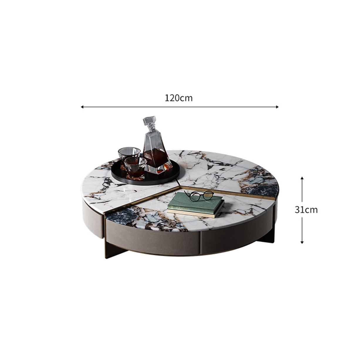 Whirlwind tea table