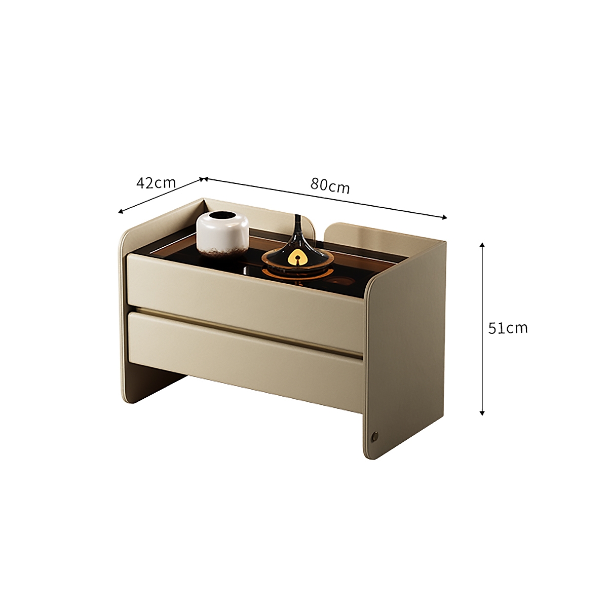 Wing Bedside table