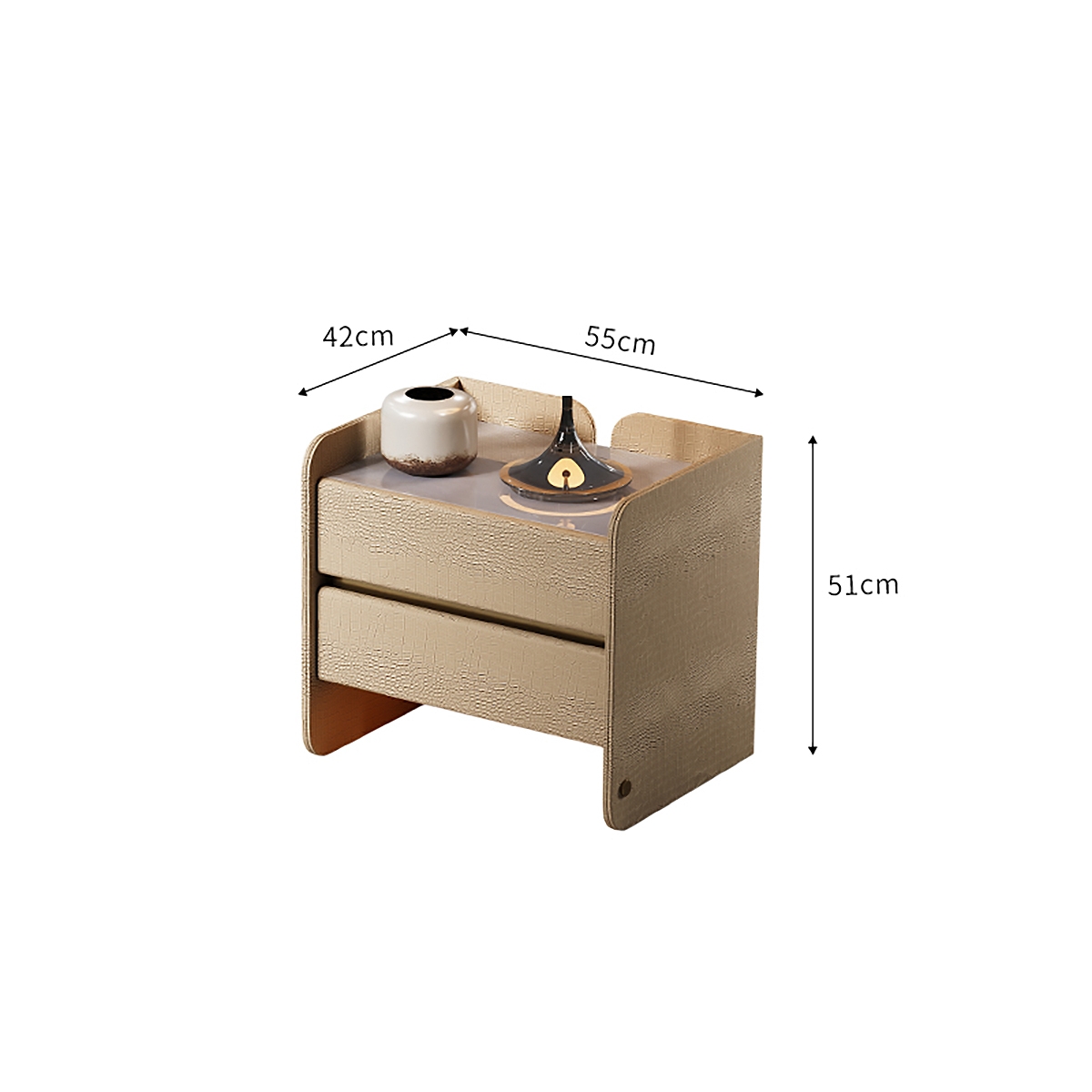 Wing Bedside table