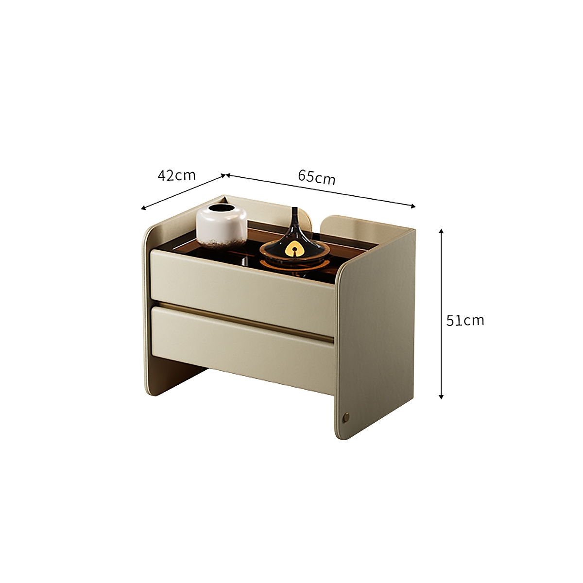 Wing Bedside table