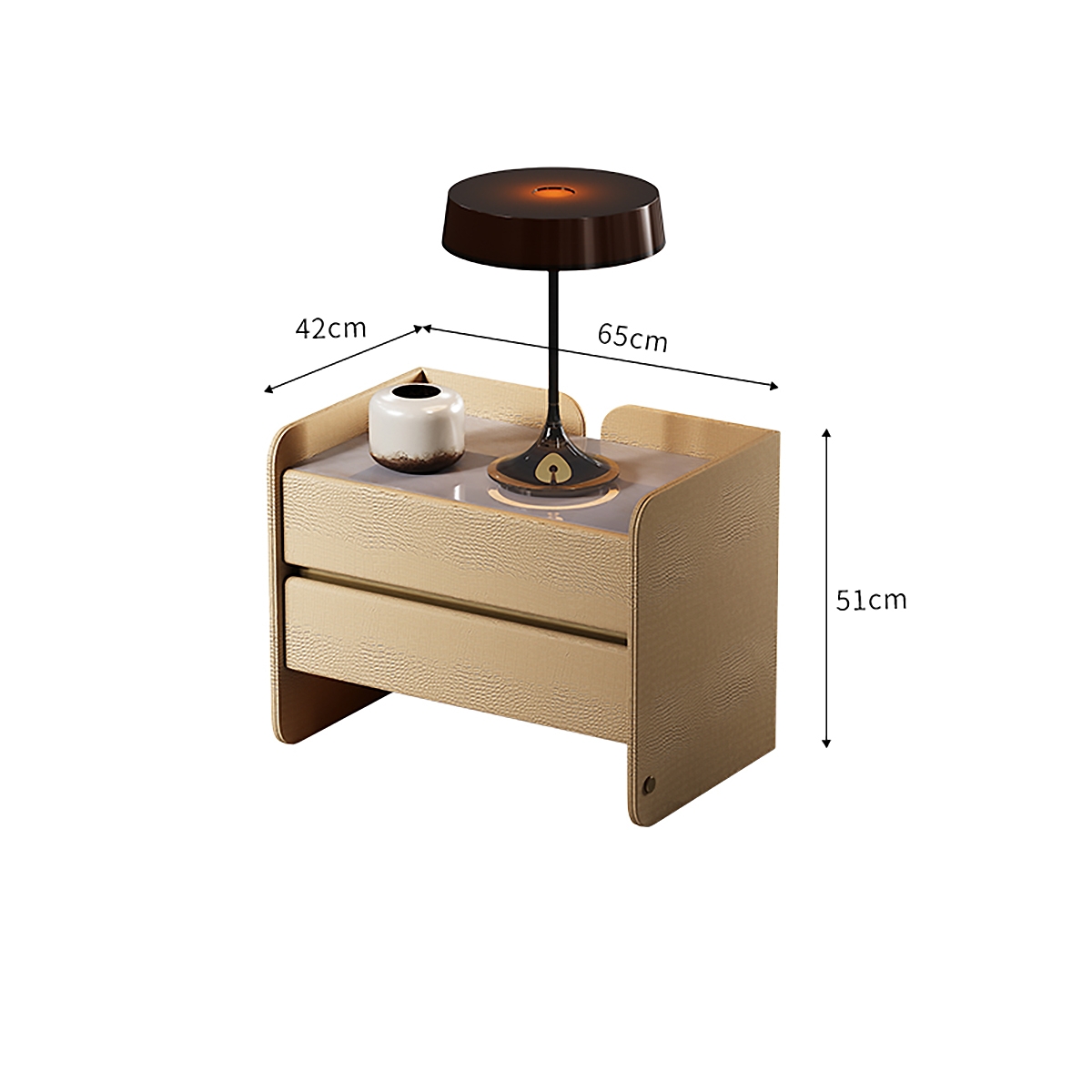 Wing Bedside table
