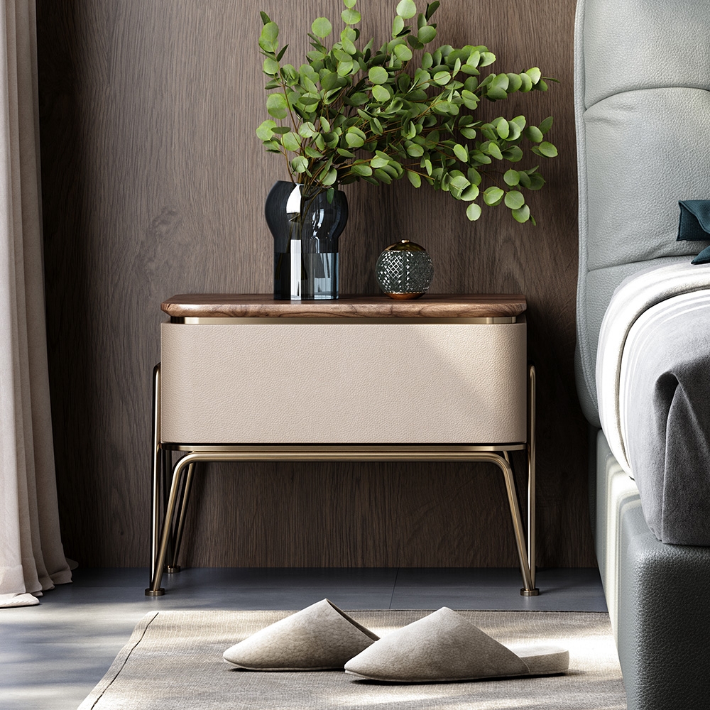 Plain Bedside table