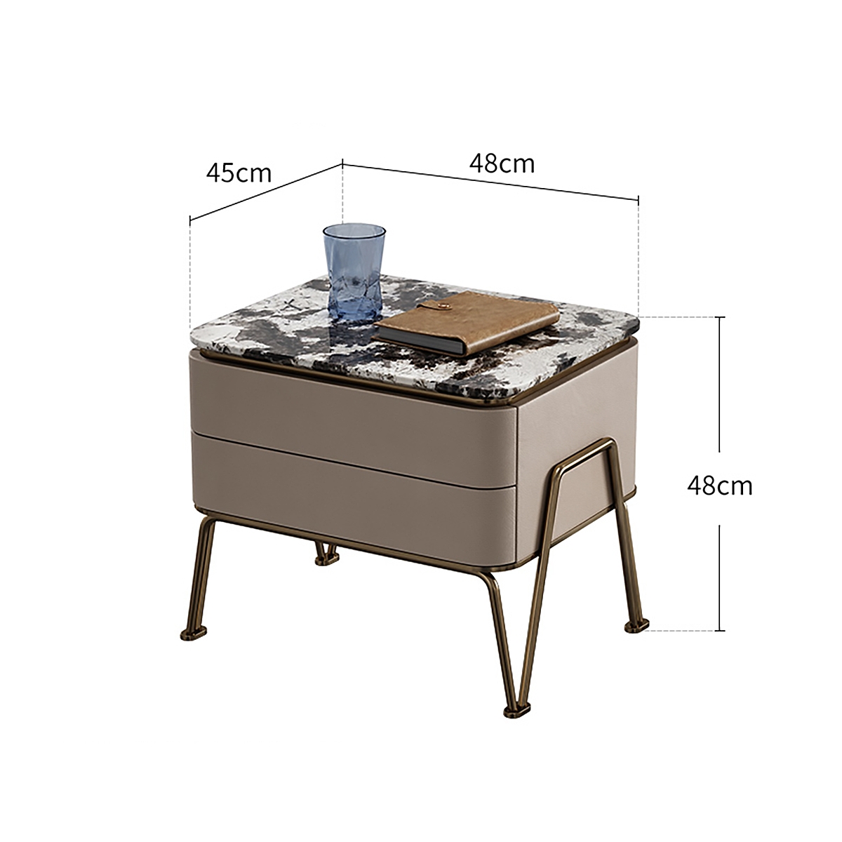 Plain Bedside table