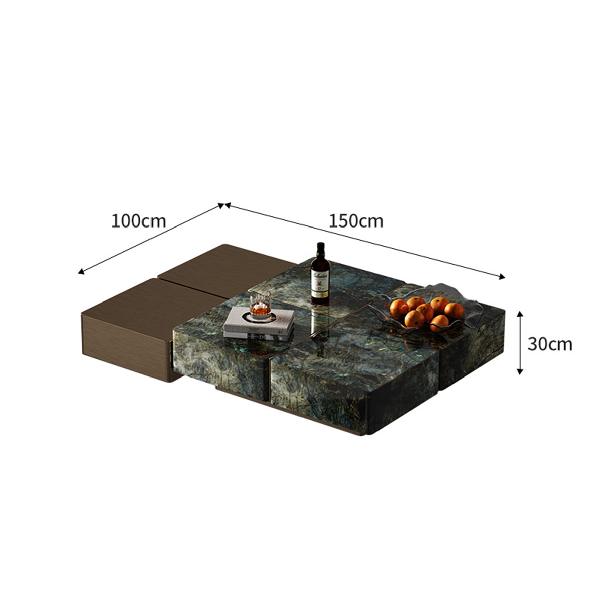 Whole tea table