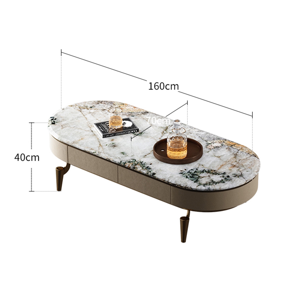 Pillar tea table