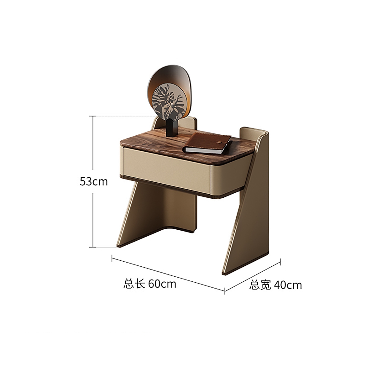 Wing Bedside table