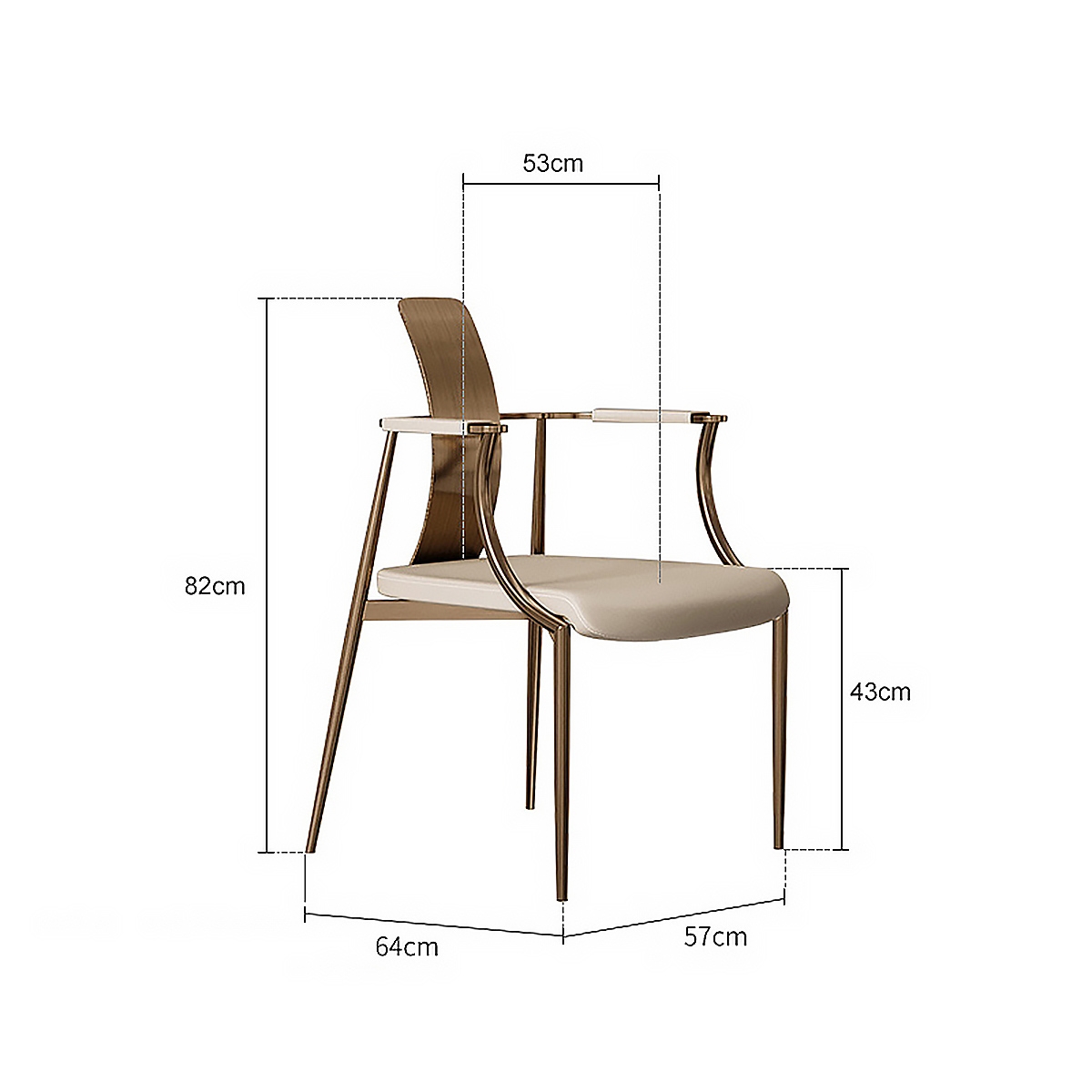 Towering Guest Chair