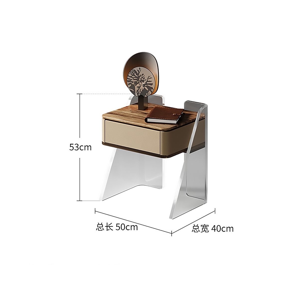 Wing Bedside table