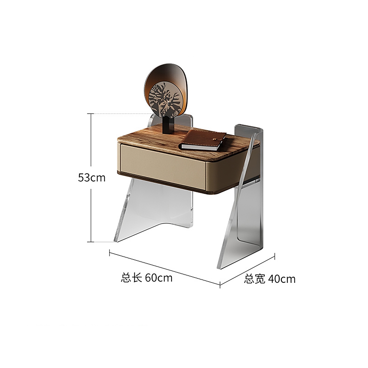 Wing Bedside table