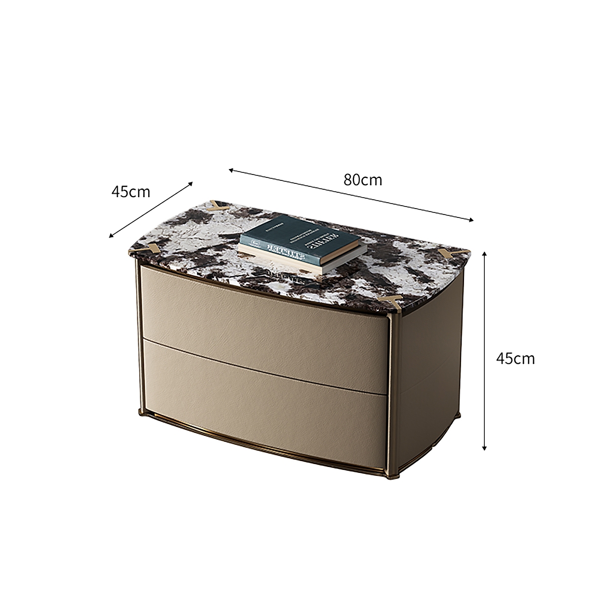 Arc Bedside table