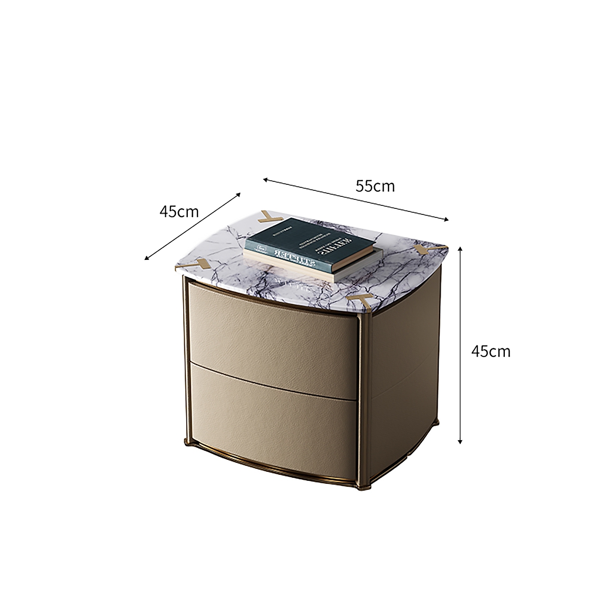 Arc Bedside table