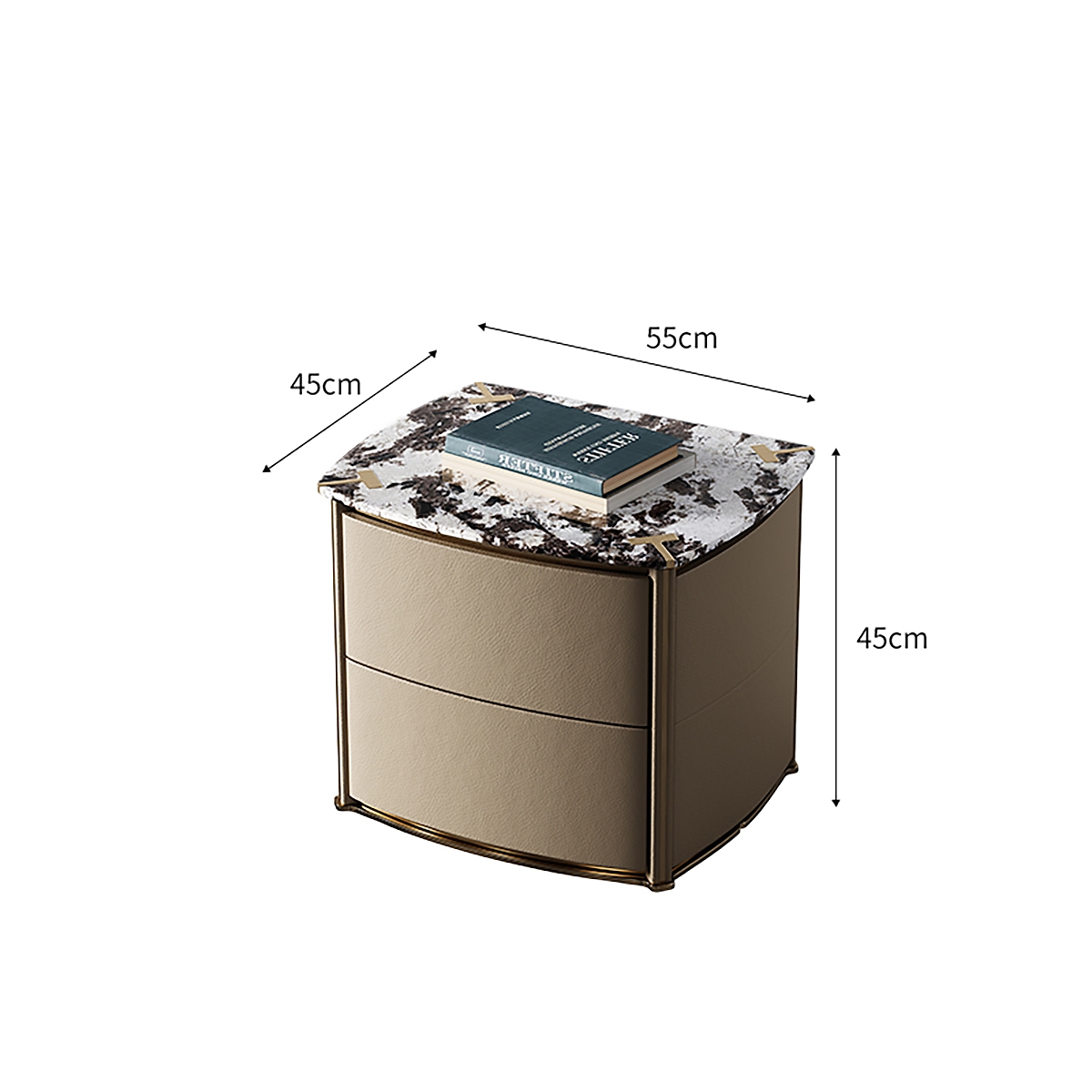 Arc Bedside table