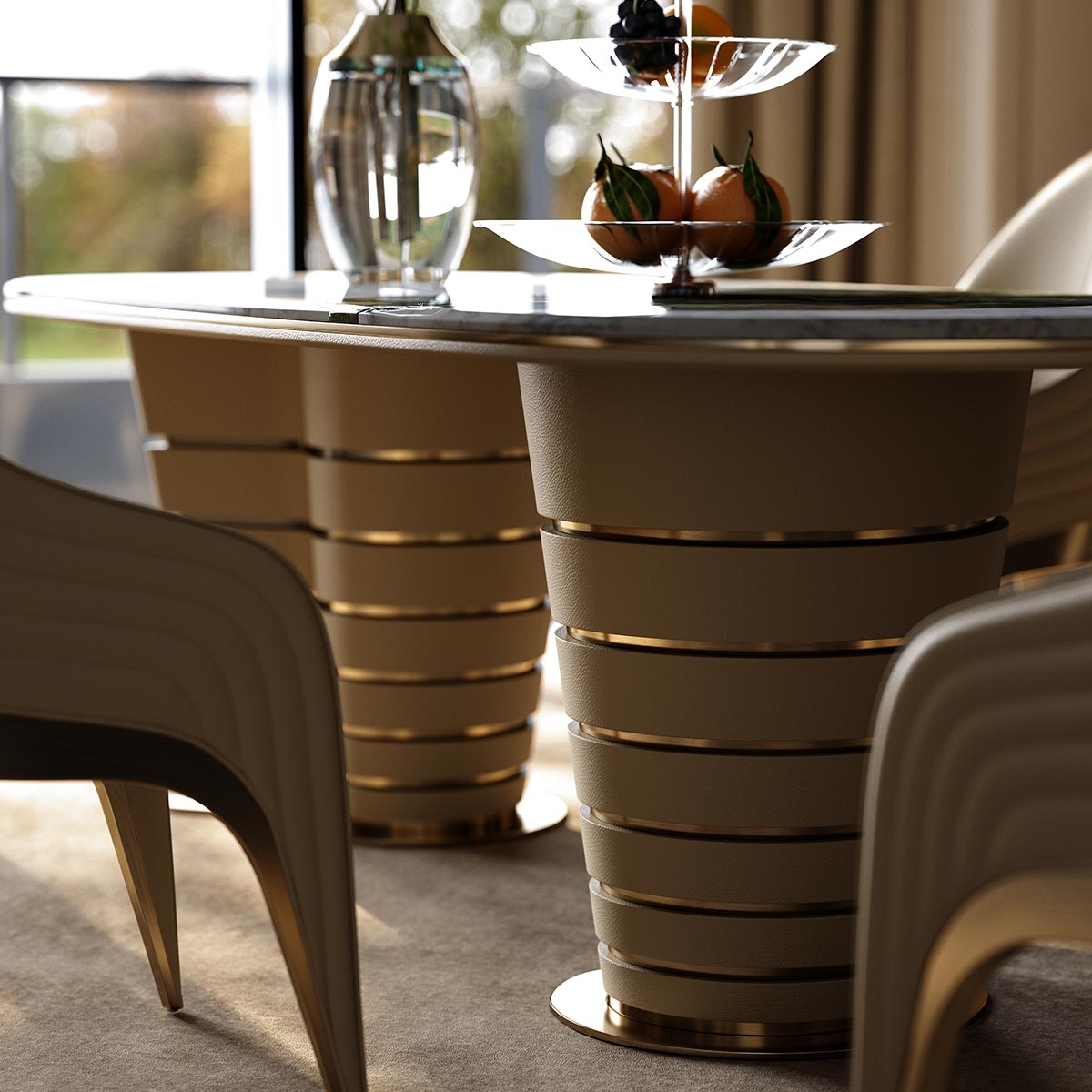 Conch dining-table