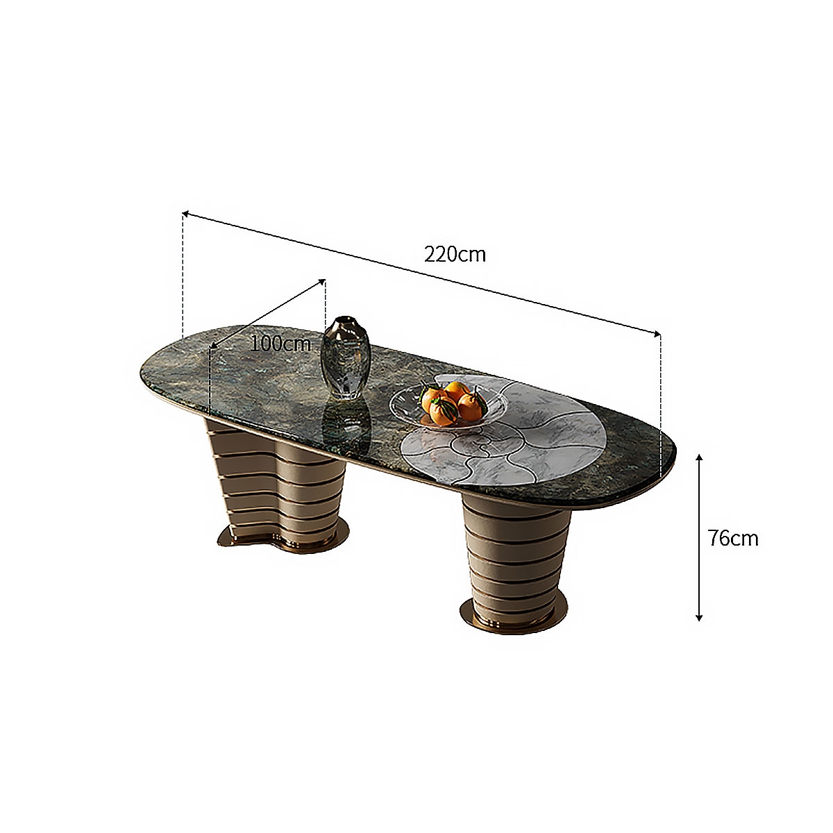 Conch dining-table
