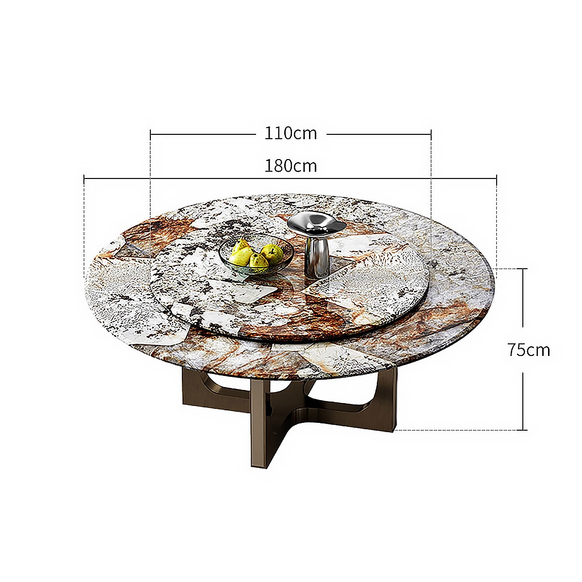 Extremely dining-table