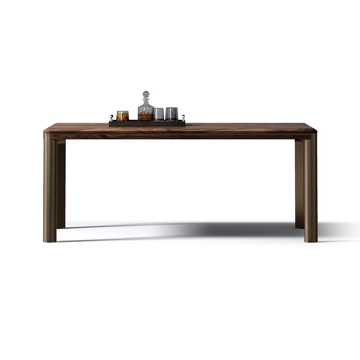 Pillar dining-table