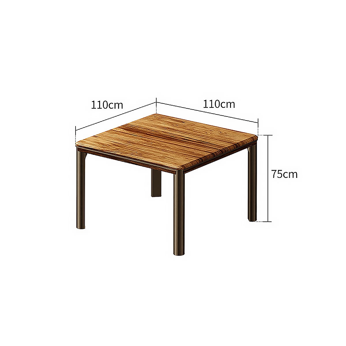 Pillar dining-table