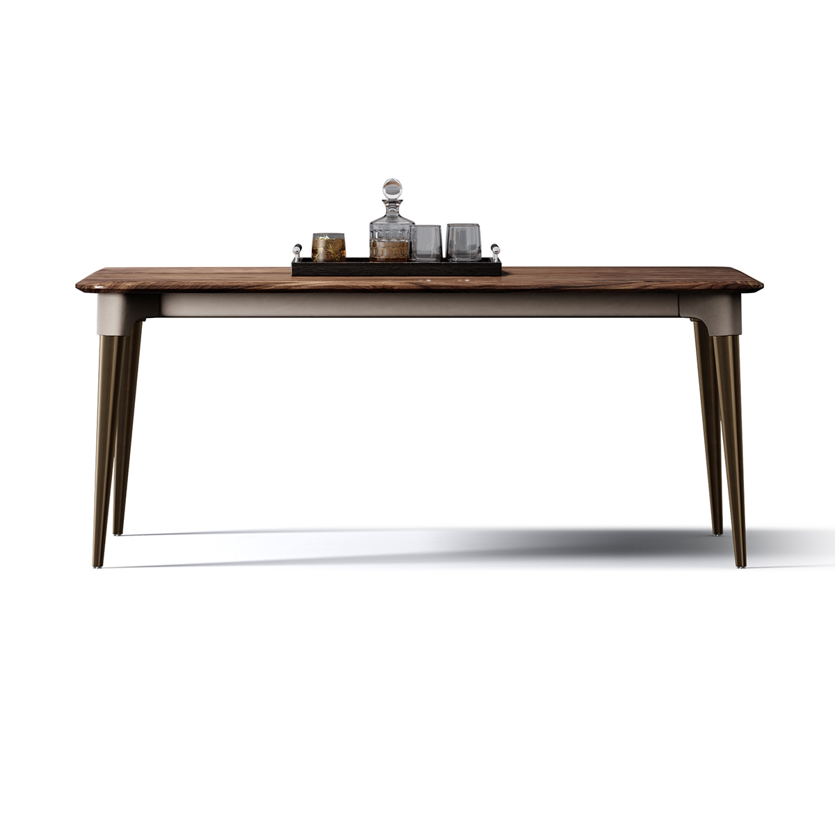 Pillar dining-table