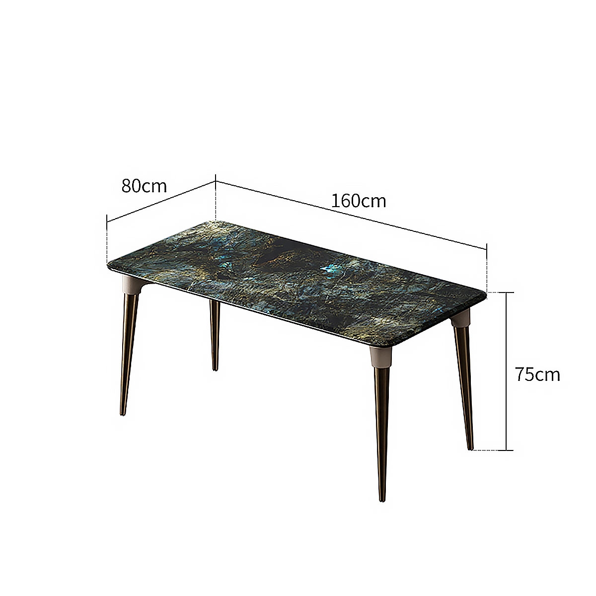 Pillar dining-table