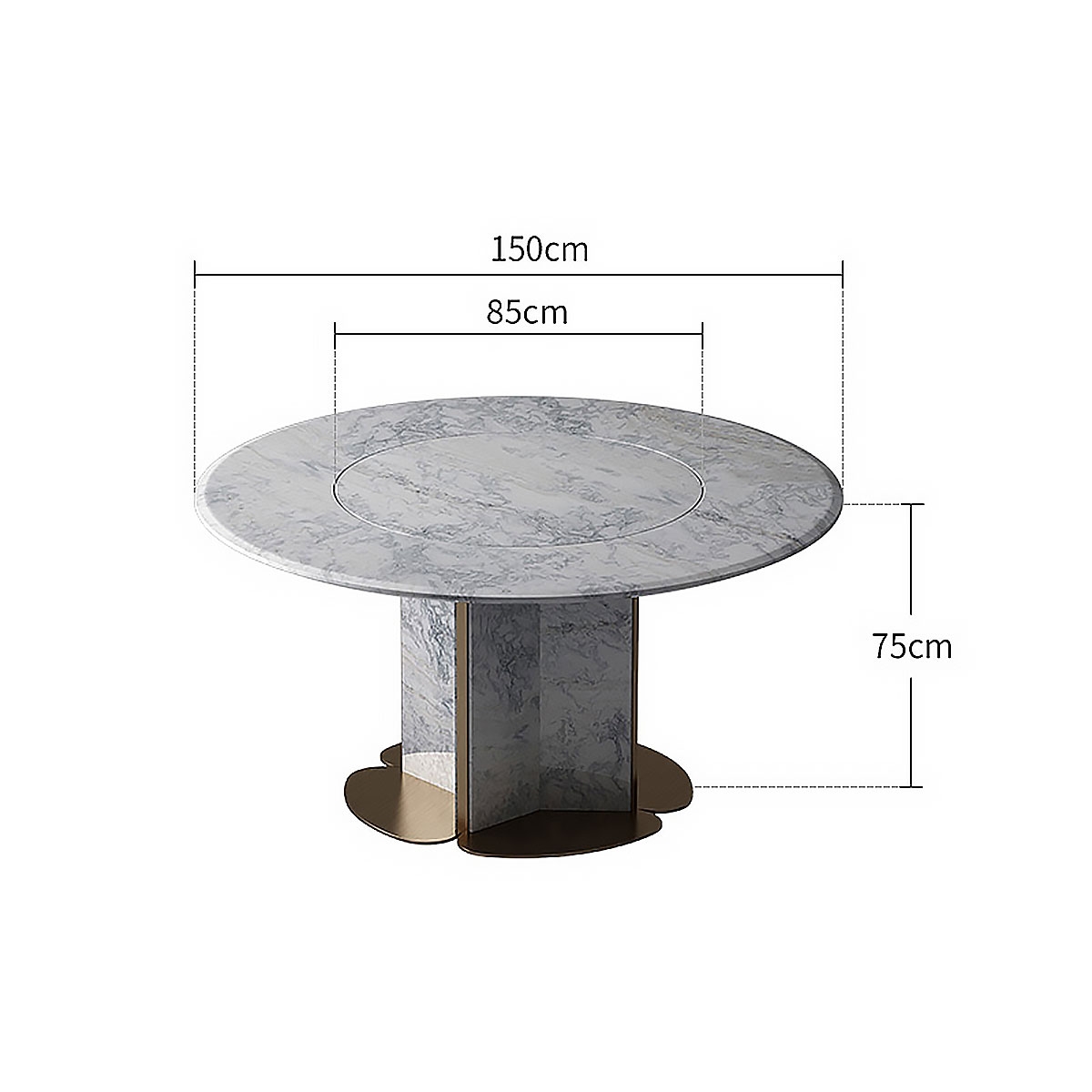Clover dining-table