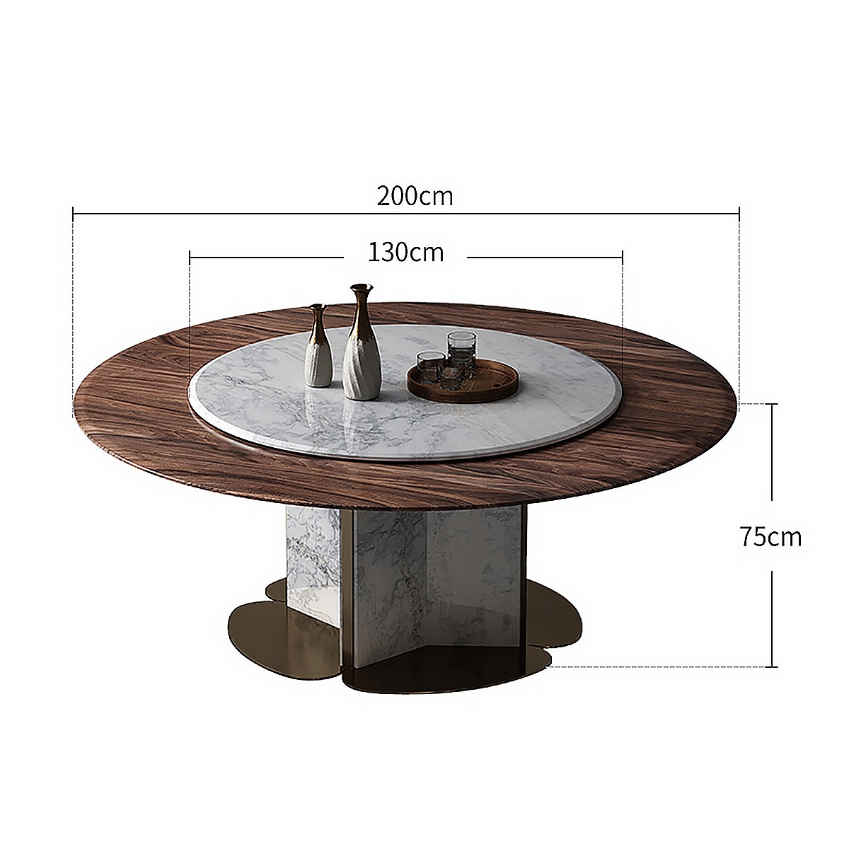 Clover dining-table