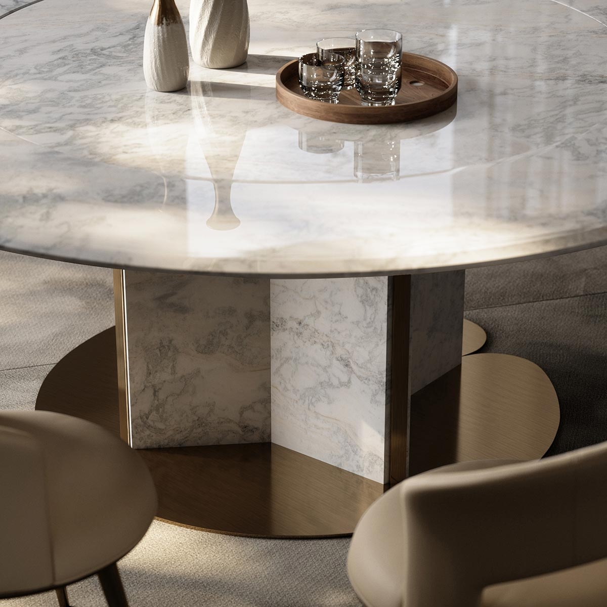 Clover dining-table