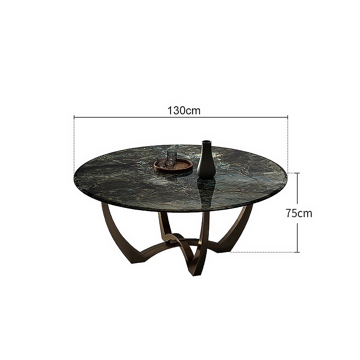 Plain dining-table