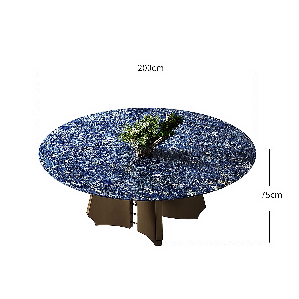 Whole dining-table