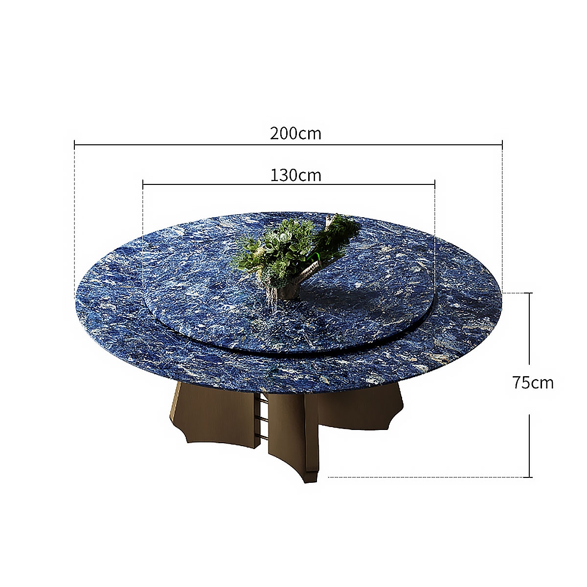 Whole dining-table