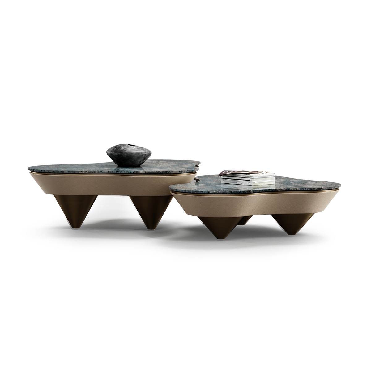 Clouds rain tea table