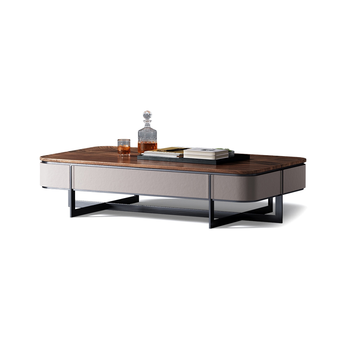 Minimalist tea table