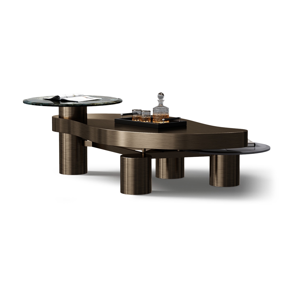 Pillar tea table