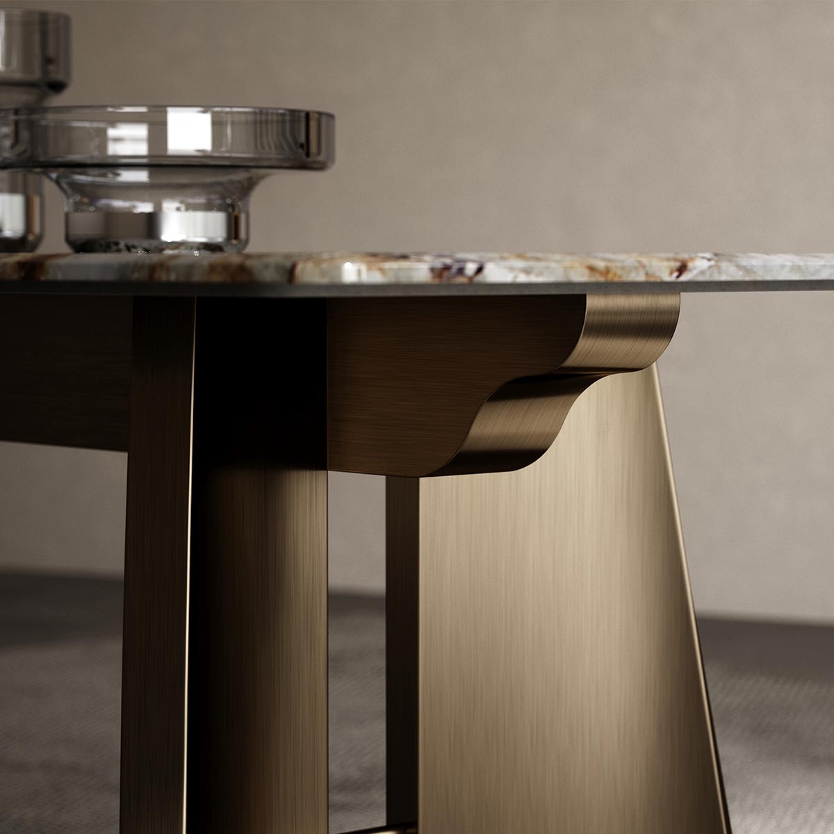 Whole dining-table
