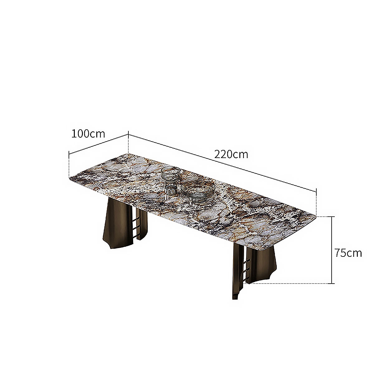 Whole dining-table