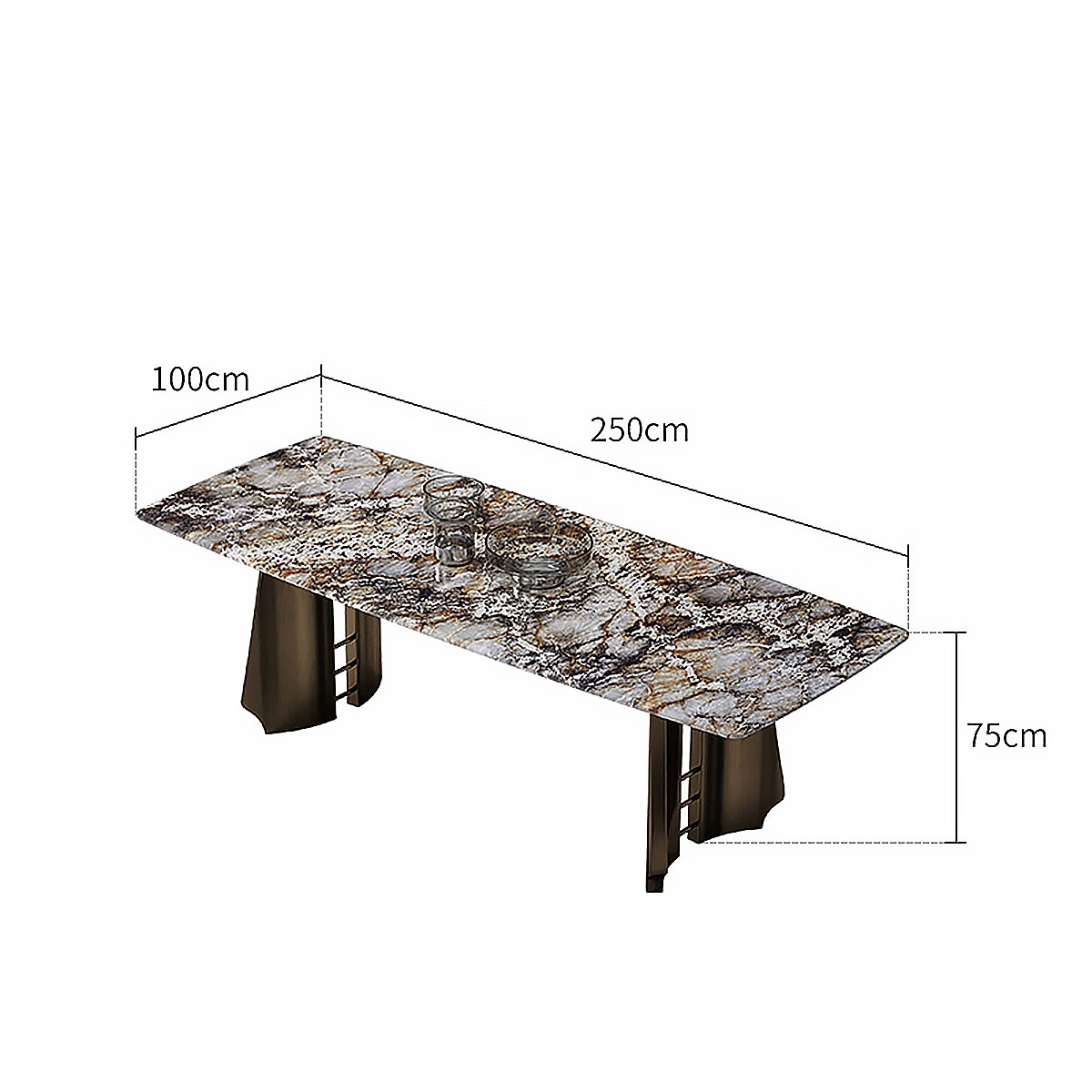 Whole dining-table