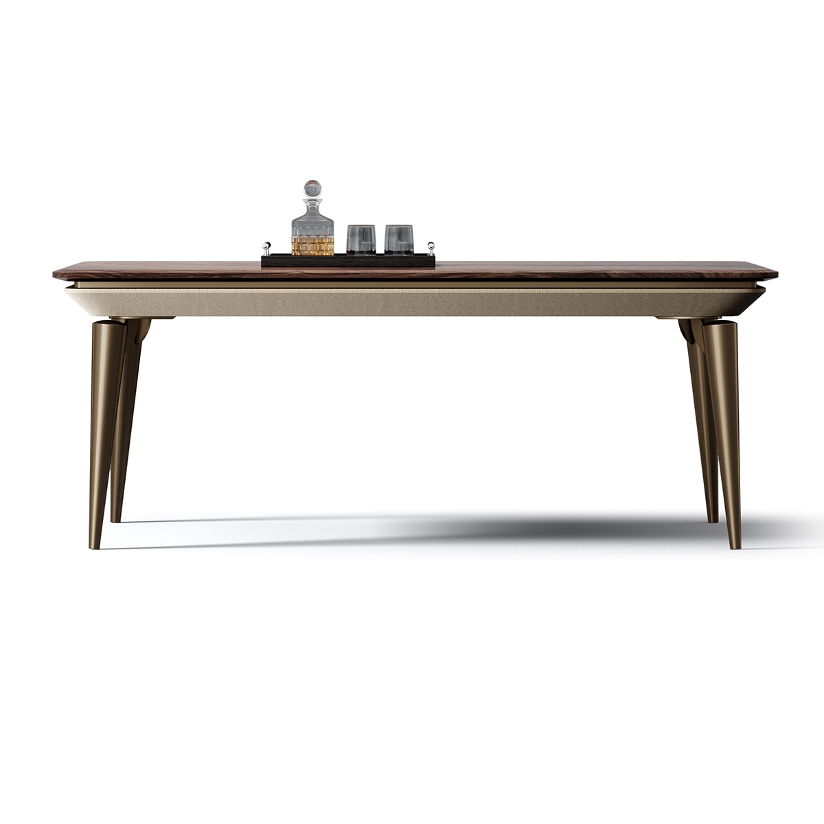 Pillar dining-table