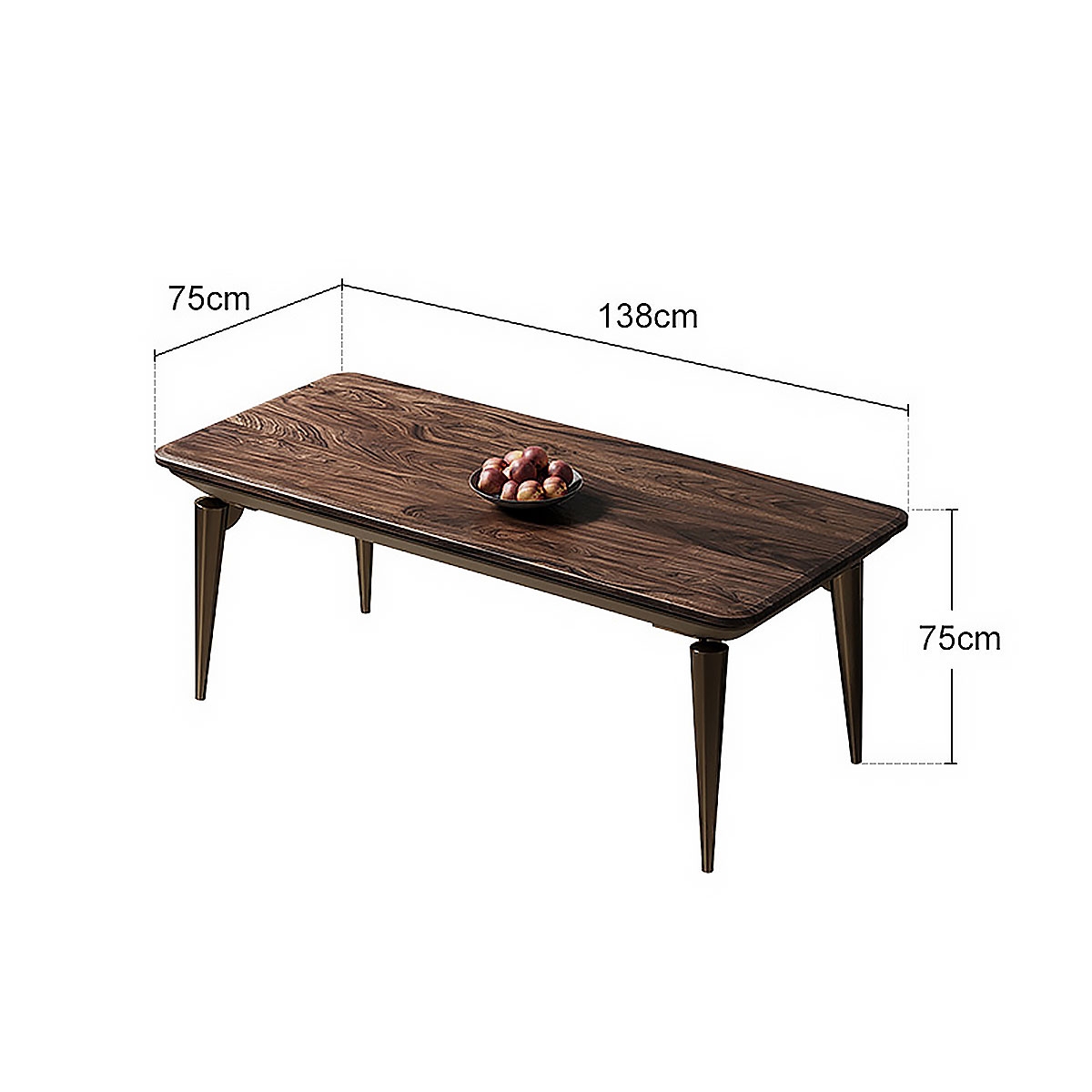Pillar dining-table